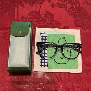 Pair Eyewear The Murphy Blue Tortoise Blue-Light Lens Acetate Glasses